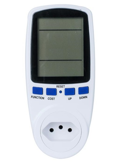 Digital Home Using Voltage Current Volt Test Socket Energy Cost Meter Australia Standard