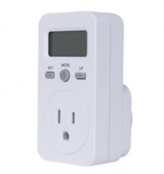 Digital energy cost meter US plug