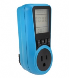 US Home using Watt Energy Meter Analyzer Power Measurement