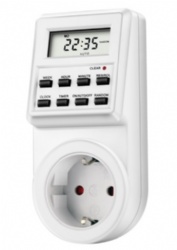 EU Plug in New Automatic Mini LCD Display Electrical Switch Weekly Digital Timer