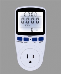 US Plug Home Energy Saving Wattmeter Plug
