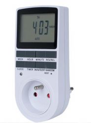 Electronic  plug in timer socket FR plug
